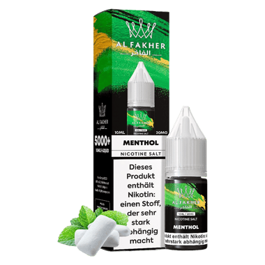 Al Fakher Liquid 10ml - Menthol 20mg